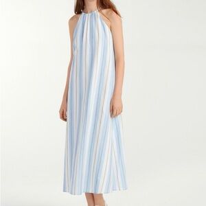 Tommy Bahama Striped Halter Dress